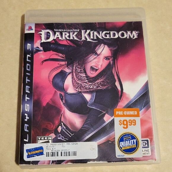 Untold Legends: Dark Kingdom (Sony PlayStation 3, 2006) - Picture 1 of 3